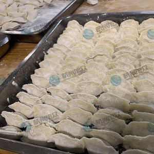 仿手工包餃子機大小均勻老客戶反饋！